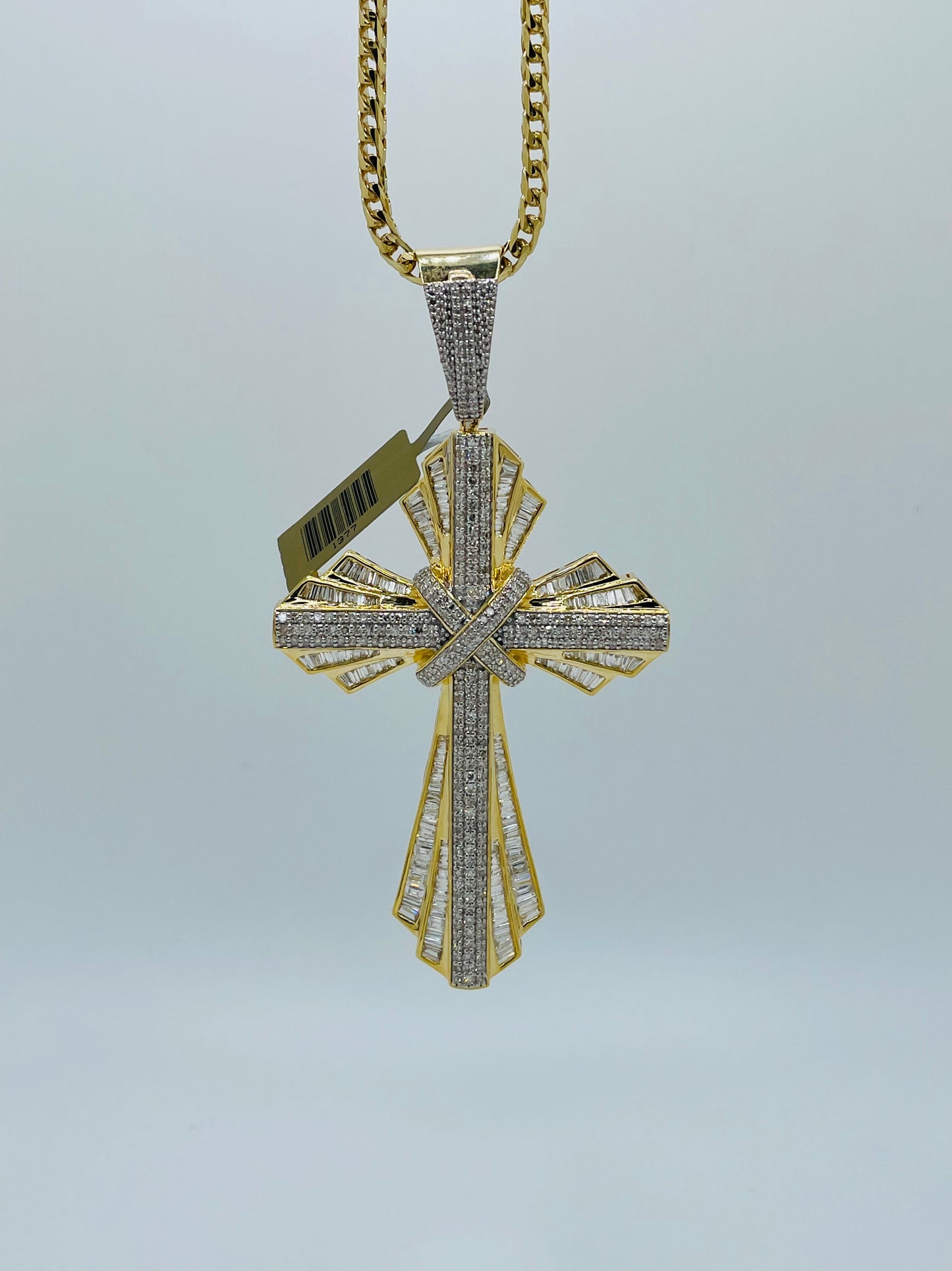 10K Gold 5.0cwt Diamond Charm